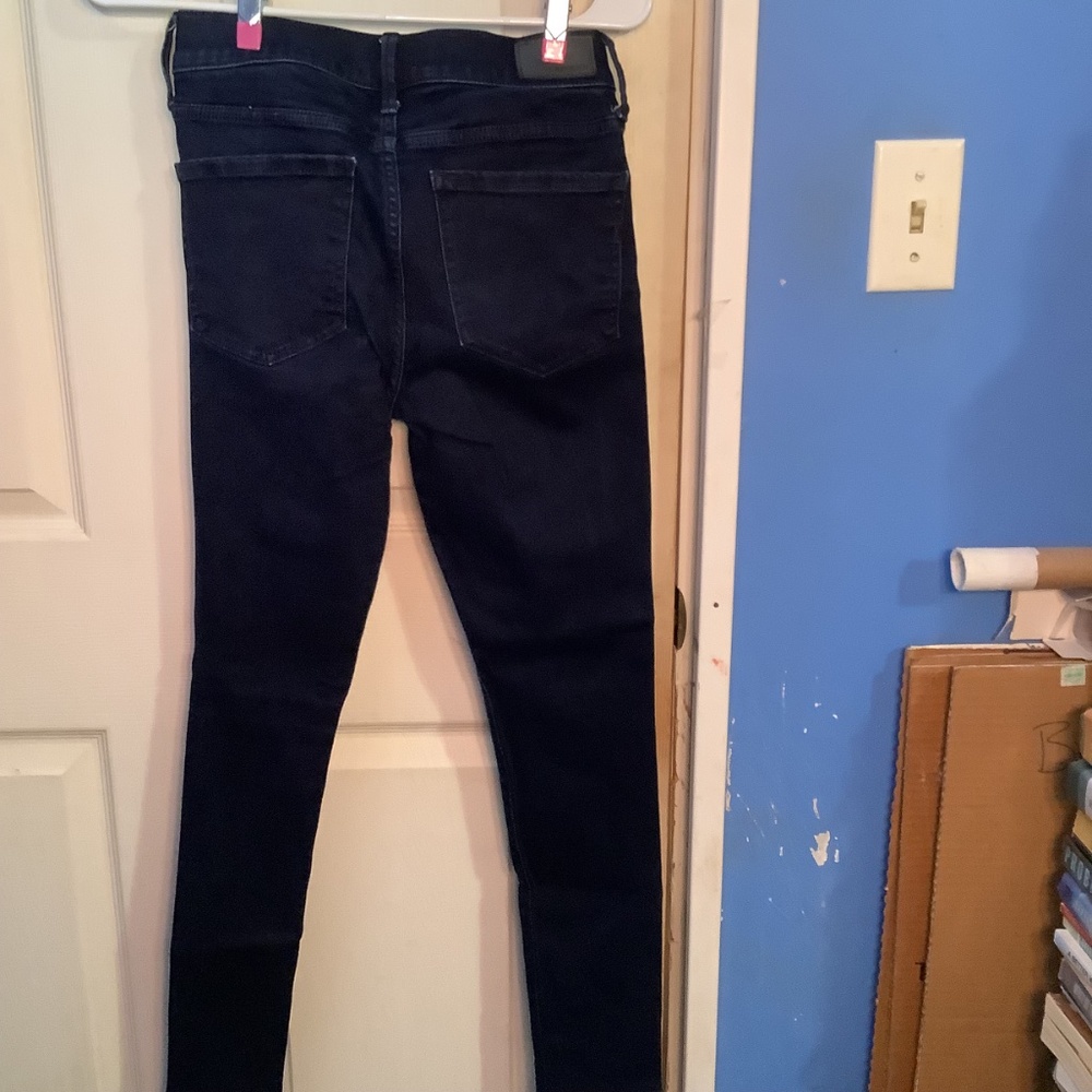 Women’s EXPRESS Jeans Stretch Ankle Legging Mid Rise Size 4R/4R - Picture 10 of 16